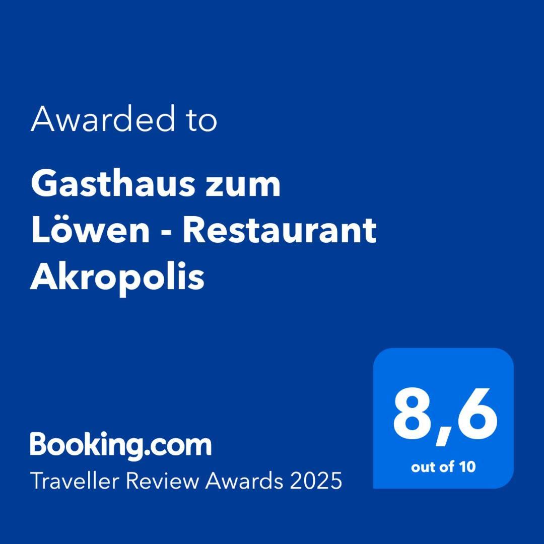 Gasthaus Zum Loewen - Restaurant Akropolis Hausach Luaran gambar